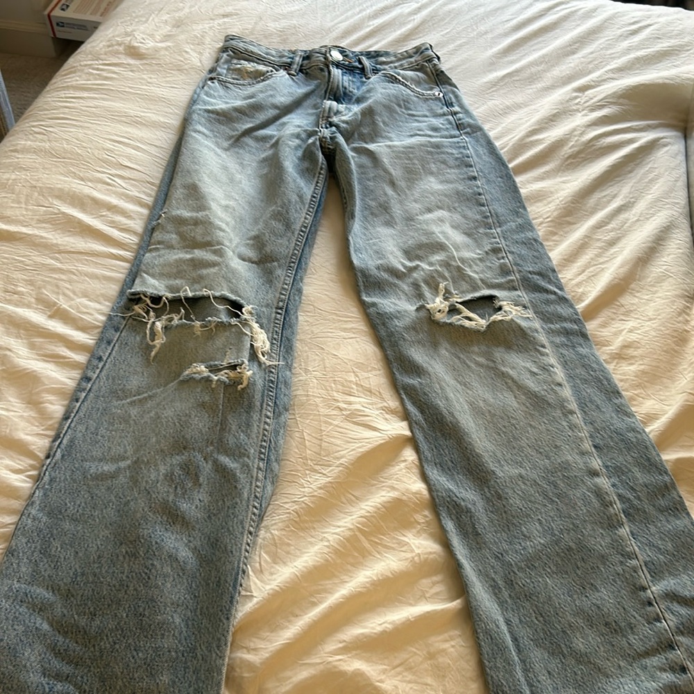 Zara wide leg jeans. Size 2. Great condition
